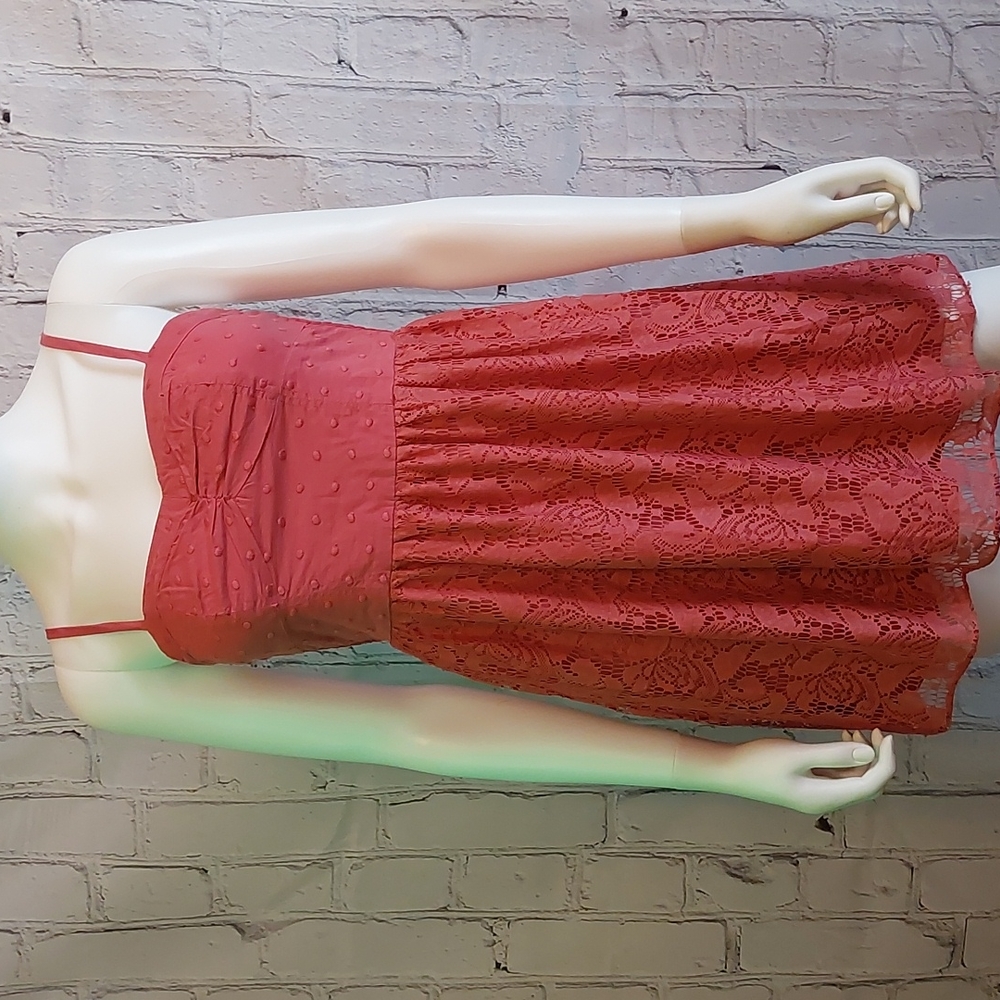 AEO Corset Dress Country Rose Lace American Eagle Mini Dress XS Extra Small
